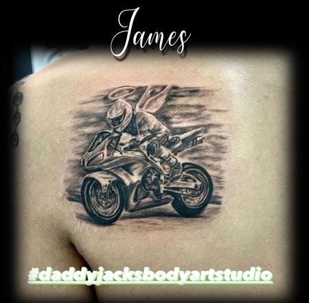 James Templin - Memorial bike piece 